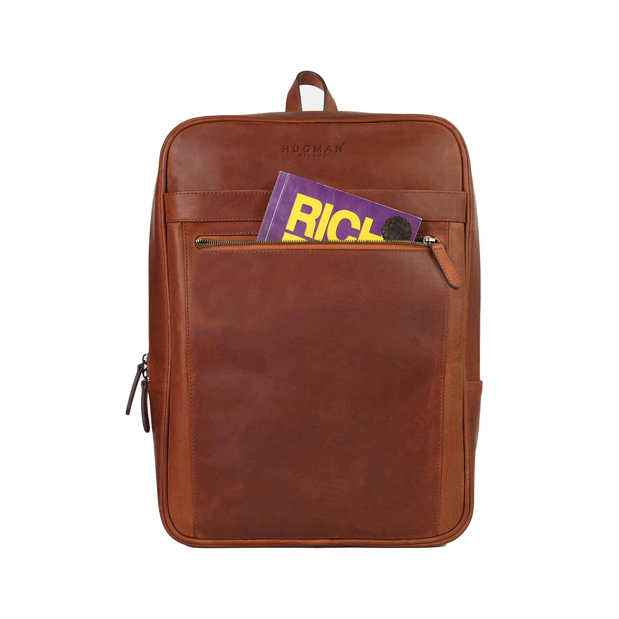 Executive Leather Backpack
