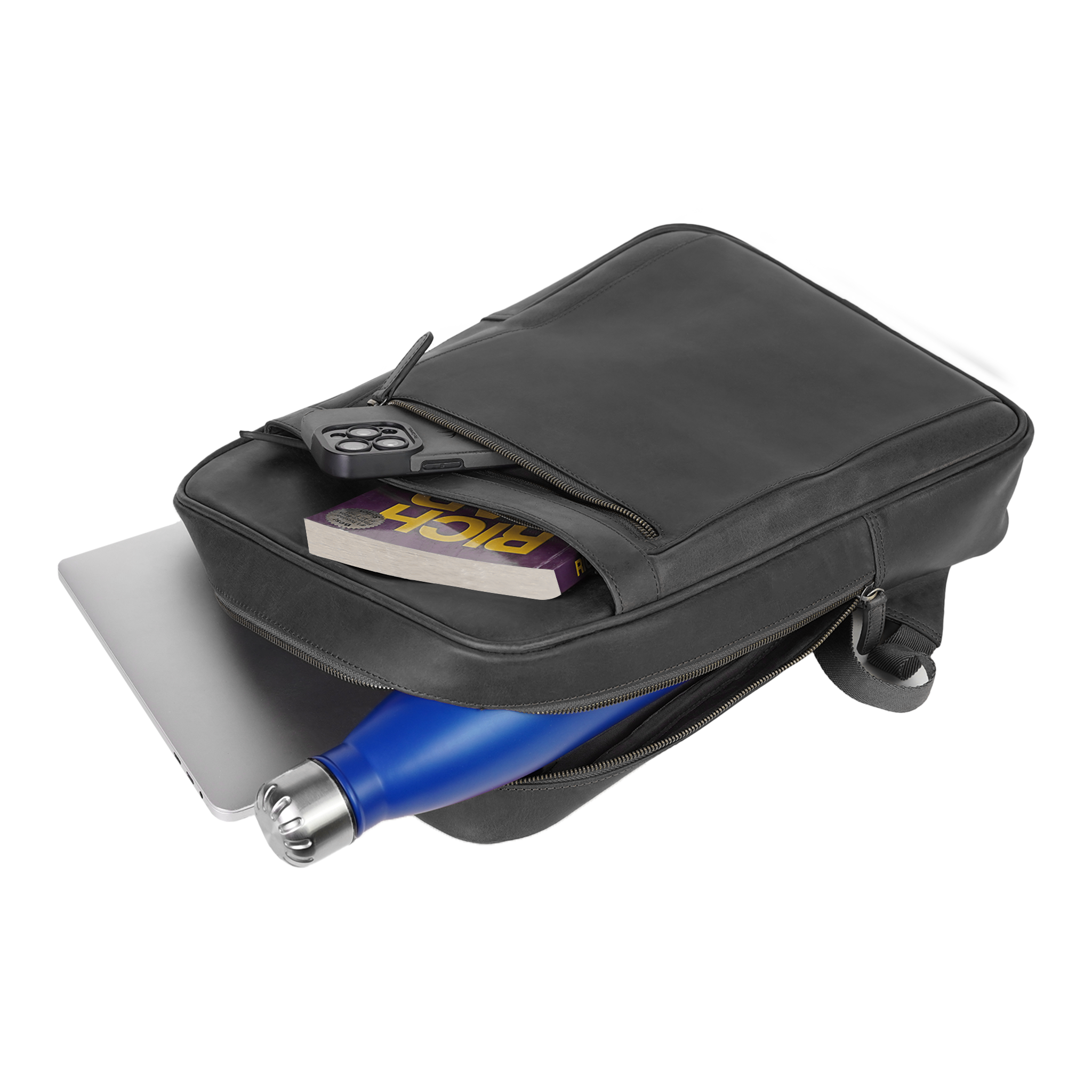 Executive Leather Backpack